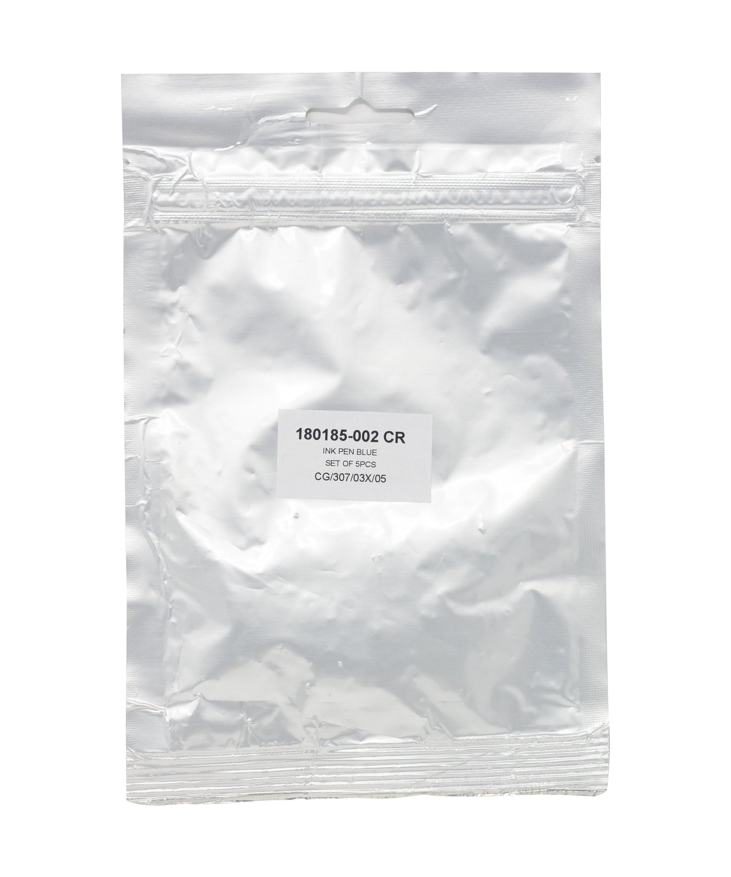 Photo of Blue Disposable Pen 180185-002 for Honeywell Miniprint Recorder (Set of 5) (European)