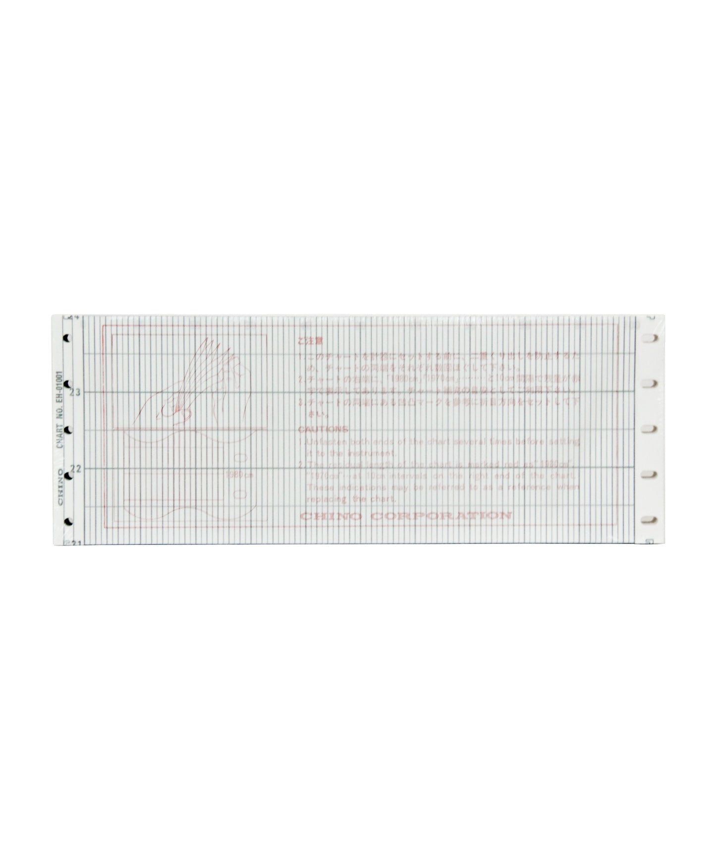 Photo of Recording Paper EH01001 for Chino Equipment (Japanese)