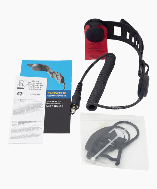 Savox Motorola（モトローラ）ラジオ用 HC-1 Helmet-COM骨伝導ヘッドセット
