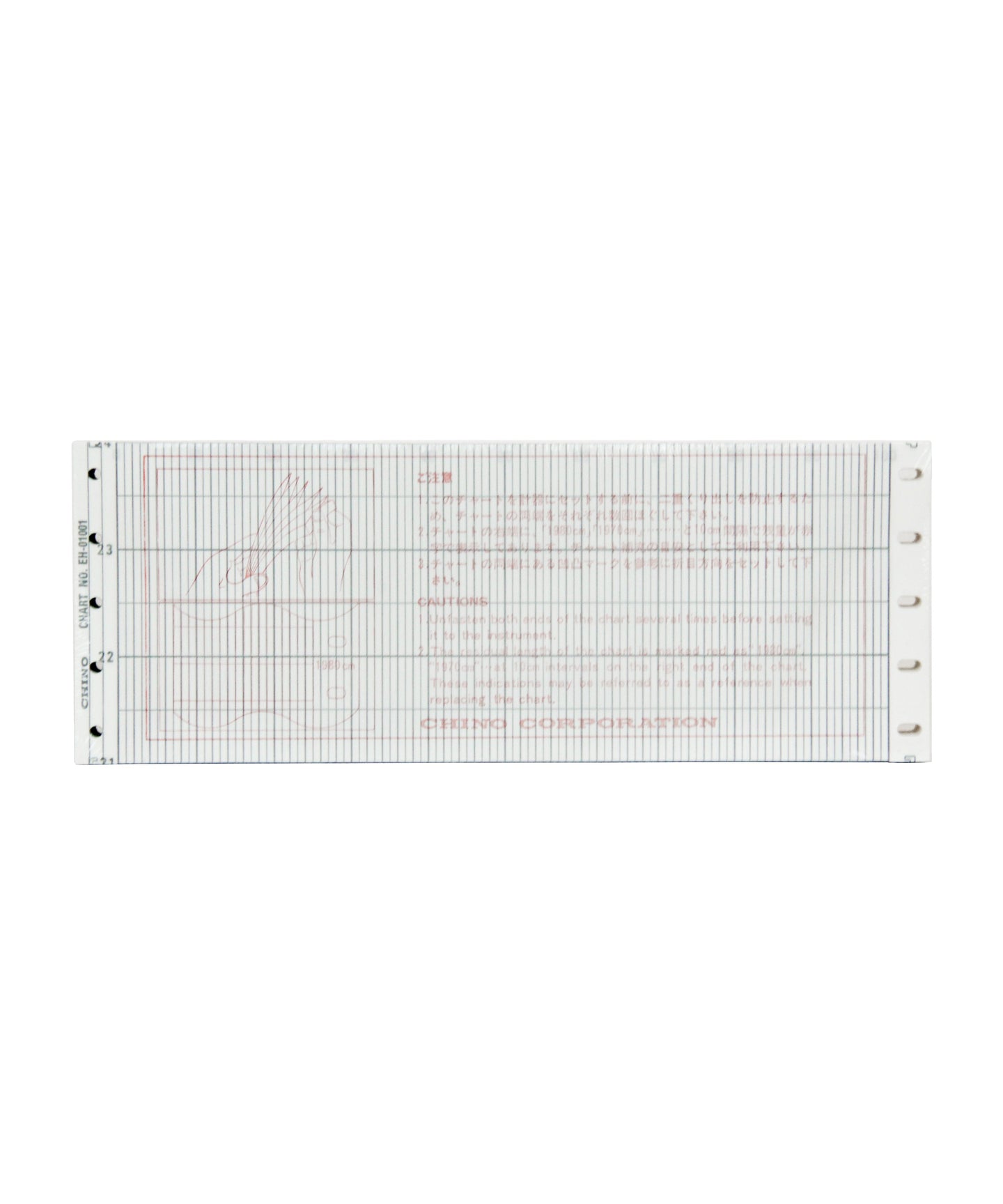 Photo of Recording Paper EH01001 for Chino Equipment (Japanese)