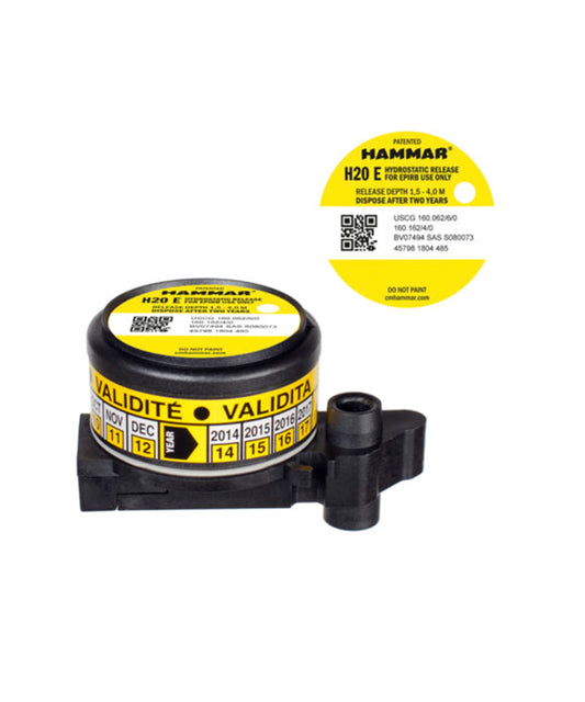 Hammar H20E Hydrostatic Release (HRU) for EPIRB