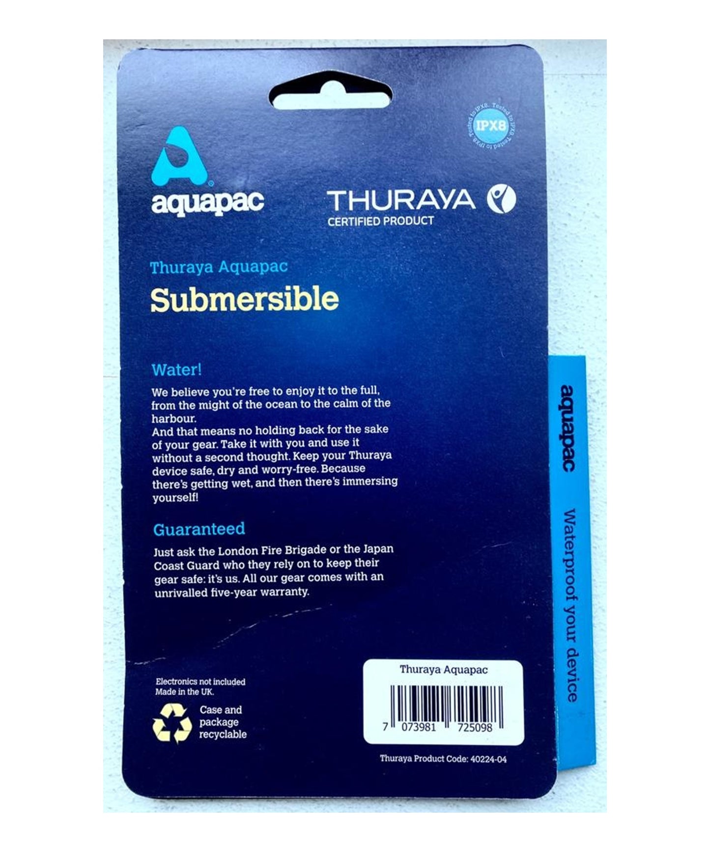 Thuraya Aquapac Waterproof Case